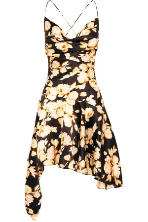 Nicholas Floral-print silk dress