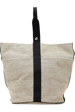 Hermès 1990-2010 Toile Saxo GM bucket bag