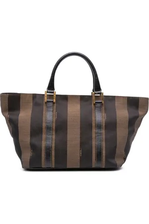Fendi 20th Century Pequin Canvas handbag