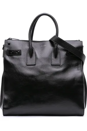 Saint Laurent 2019 Textured Patent Sac De Jour North South satchel