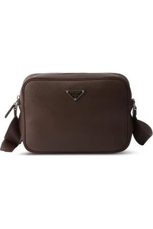 Prada Textured leather crossbody bag