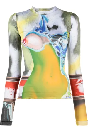 Feben Scales graphic-print top