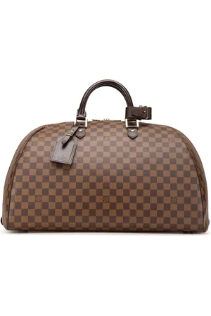LOUIS VUITTON 2001 Damier Ebene Ribera GM travel bag