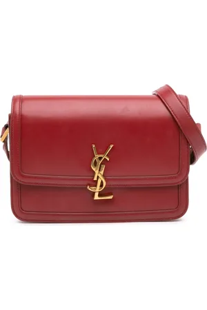 Saint Laurent 2020 Medium Calfskin Solferino Satchel In Box crossbody bag