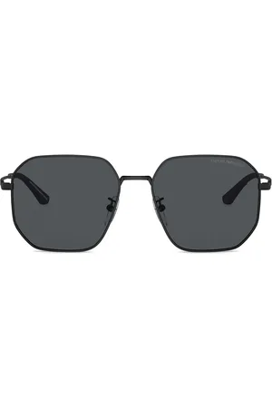 Emporio Armani Geometric-frame sunglasses