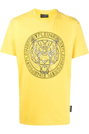Philipp Plein Logo tiger-print T-shirt