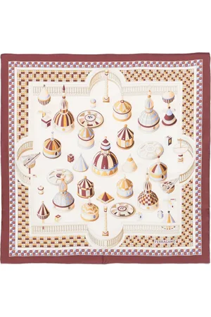 Salvatore Ferragamo Nadir-print silk scarf