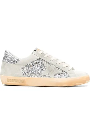 Golden Goose Super-Star glitter-detail sneakers