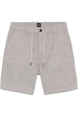 HUGO BOSS Slub chino shorts