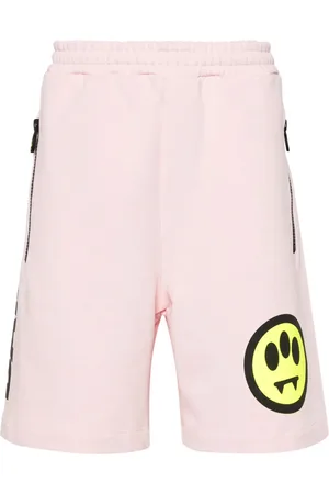 BARROW Logo-print cotton shorts