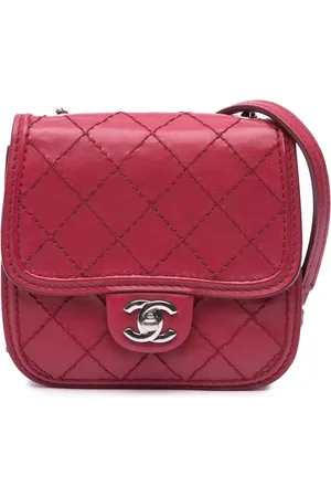 CHANEL 2012-2013 Mini Stitched Calfskin Citizen Flap crossbody bag