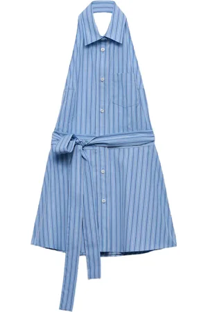 Prada Sleeveless striped shirt