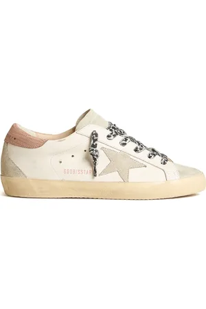 Golden Goose Super Star panelled leather sneakers