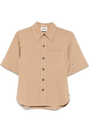Scotch&Soda Gabardine-weave shirt