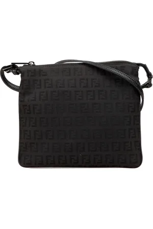 Fendi 2000-2010 Zucchino Canvas crossbody bag