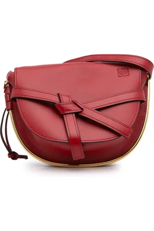 Loewe 2018 Small Leather Metal Gate crossbody bag