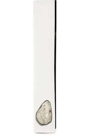 PARTS OF FOUR Diamond-detail plate earring