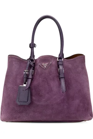 Prada 2013-2024 Medium Scamosciato Double Handle Tote satchel