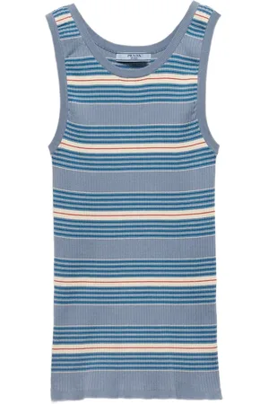 Prada Striped tank top