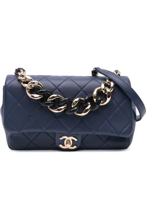 CHANEL 2019 Small Lambskin Elegant Chain Single Flap satchel
