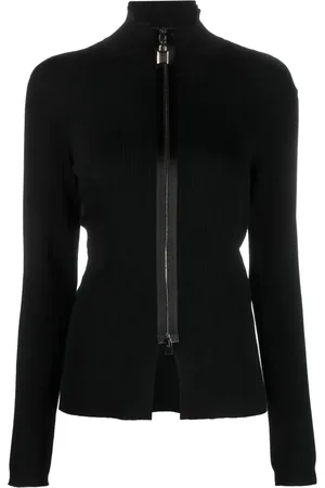 Tom Ford Padlock-detail zipped cardigan