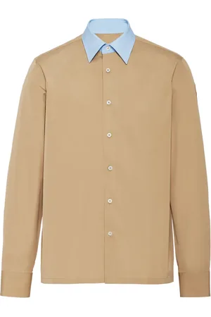Prada Long-sleeve cotton shirt