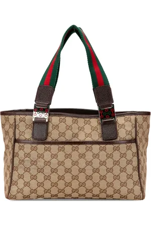 Gucci 2000-2015 GG Canvas Web Pop tote bag