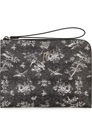 Giuseppe Zanotti Fabian floral-print clutch