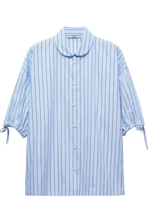 Prada Striped poplin shirt