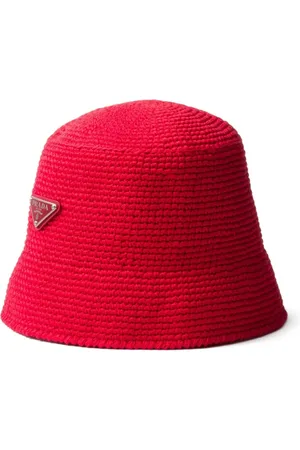 Prada Crocheted bucket hat