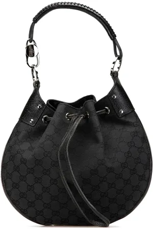 Gucci 2000-2015 GG Canvas Drawstring Hobo shoulder bag
