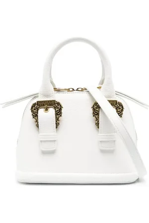VERSACE Baroque-buckle tote bag