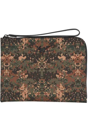 Giuseppe Zanotti Fabian camouflage-print clutch