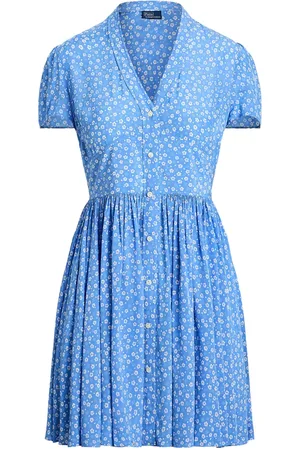 Ralph Lauren Floral-print minidress