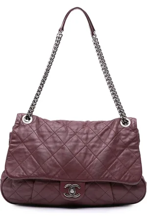 CHANEL 2012-2013 Quilted Calfskin Coco Pleats Flap shoulder bag