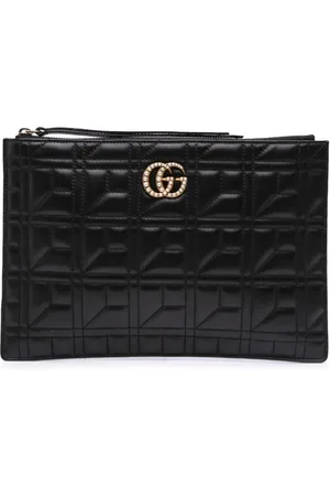 Gucci 2016-2025 GG Marmont Leather Matelasse Pearly clutch bag