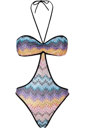 Missoni Zigzag-pattern swimsuit