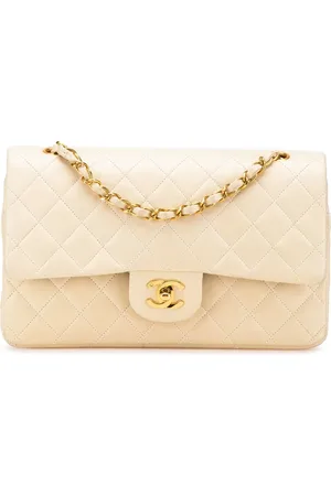 CHANEL 1994-1996 Medium Classic Lambskin Double Flap shoulder bag