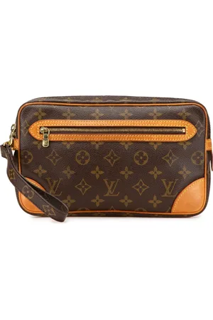 LOUIS VUITTON 2002 Monogram Marly Dragonne GM clutch bag