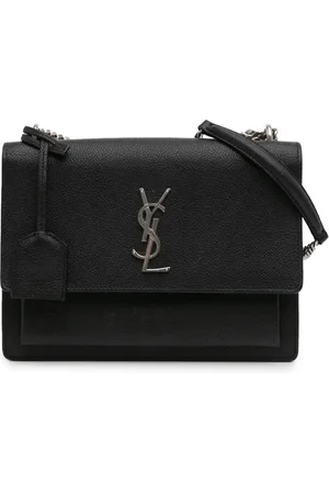 Saint Laurent 2016 Medium Grained Calfskin Monogram Sunset crossbody bag