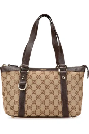 Gucci 2000-2015 GG Canvas Abbey D Ring tote bag