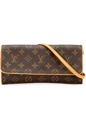 LOUIS VUITTON 2000 Monogram Pochette Twin GM crossbody bag