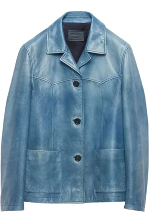 Prada Washed leather jacket