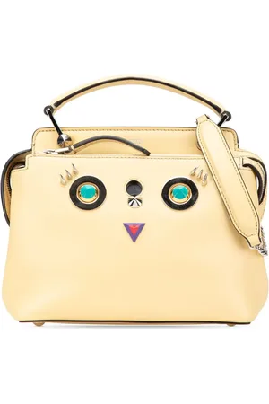 Fendi 2010-2024 Small Leather Hypnoteyes Dotcom Click satchel