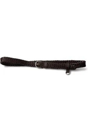 Prada Braided leather belt
