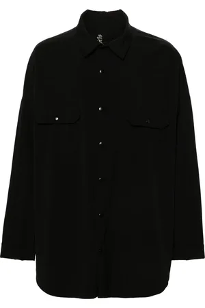 THOM KROM Press-stud long-sleeve shirt