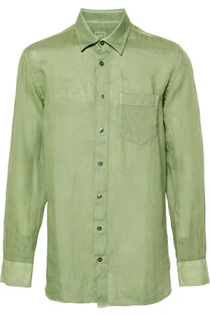 120% Lino Longsleeve linen shirt