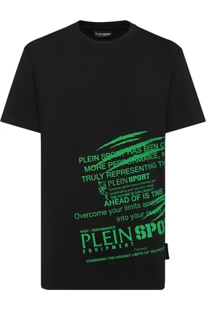 Philipp Plein Lettering round-neck cotton T-shirt