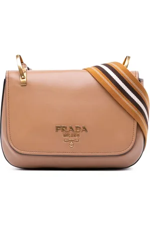 Prada 2010-2024 City Calf Pionniere Saddle Bag crossbody bag