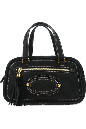 Loewe 1990-2000s Anagram Tassel handbag